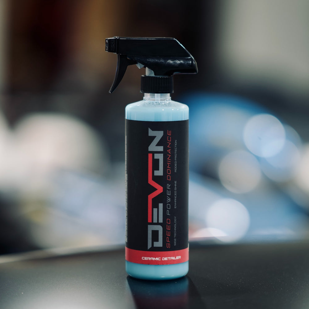 Devon Built ceramic detail spray bottle for car shine and protection, alternate view