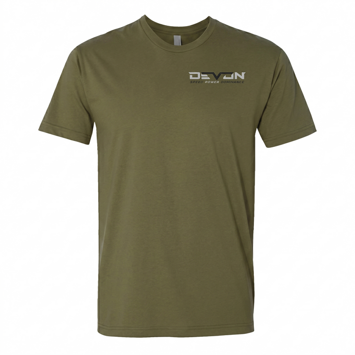 Devon Built Rescue Restore Repeat anti trafficking tee, alternate view