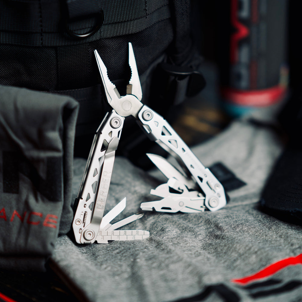 Devon Built Essentials Bundle with Condor backpack, multi-tool, tee, cap, and accessories, alternate view